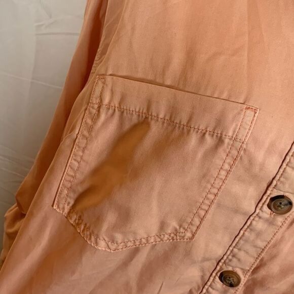 Love & Legend Pink Button Down Top/Blouse NWT - Picture 3 of 9